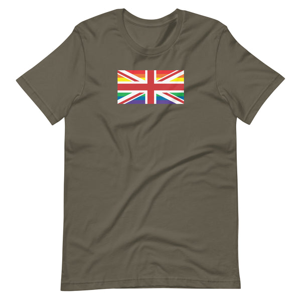 United Kingdom LGBT Pride Flag Unisex t-shirt