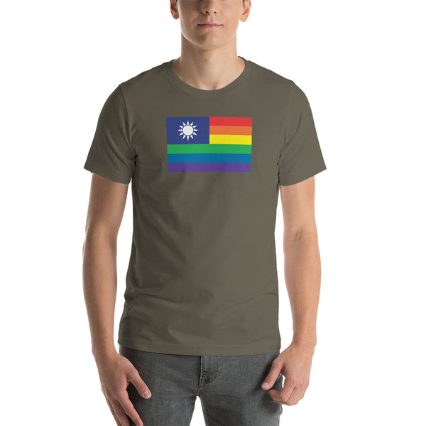 Taiwan LGBT Pride Flag Unisex t-shirt