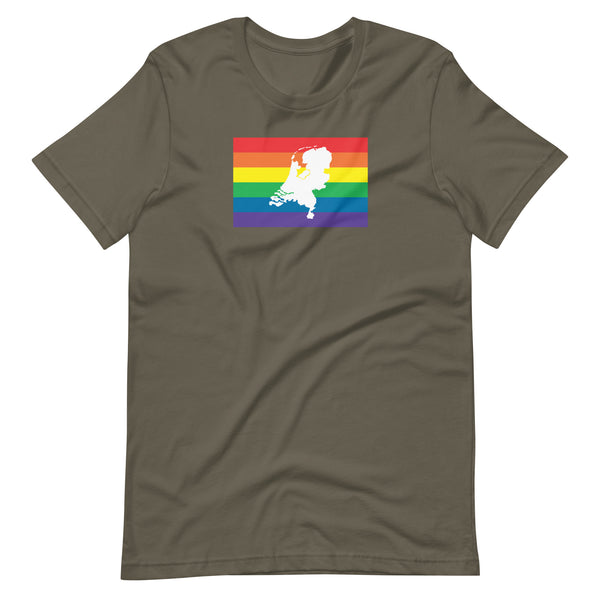 Netherlands LGBT Pride Flag Unisex t-shirt