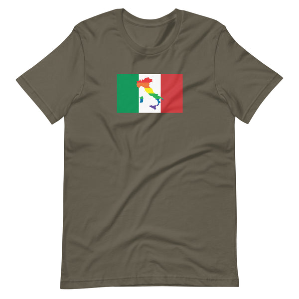 Italy LGBT Pride Flag Unisex t-shirt