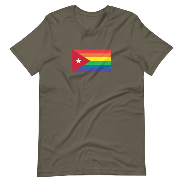 Cuba LGBT Pride Flag Unisex t-shirt