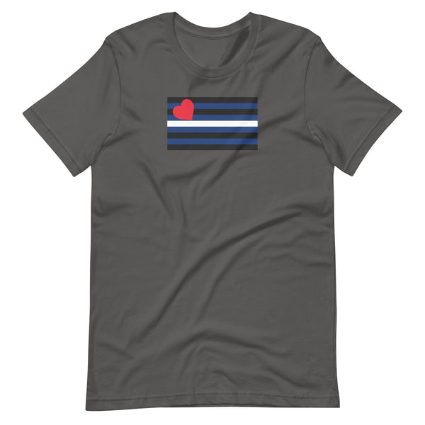 Leather Pride Flag Unisex T-Shirt | Sizes Up To 5XL