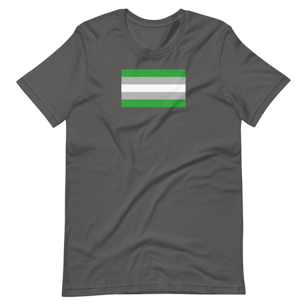 Gray romantic Flag Unisex t-shirt