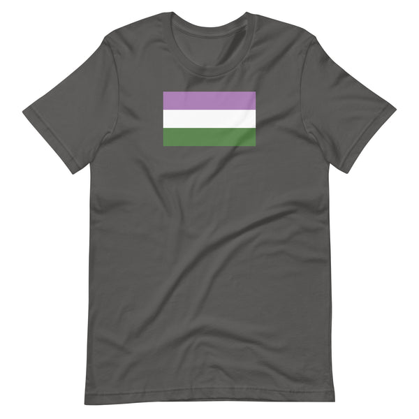 Genderqueer Flag Unisex t-shirt