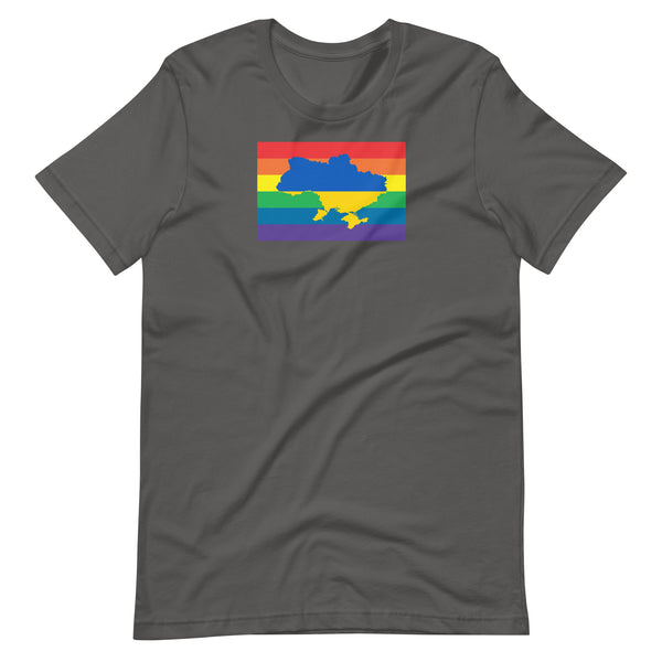 Ukraine LGBT Pride Flag Unisex t-shirt