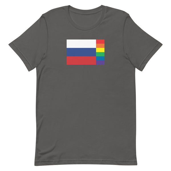 Russia LGBT Pride Flag Unisex t-shirt