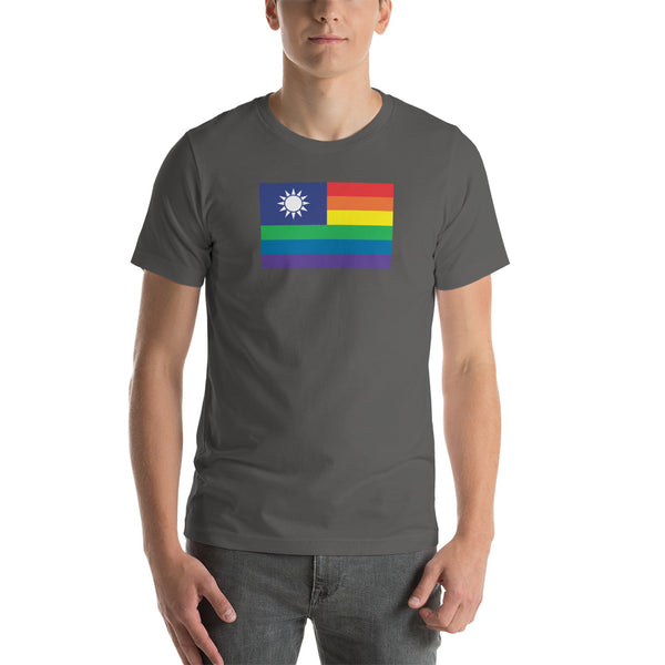 Taiwan LGBT Pride Flag Unisex t-shirt