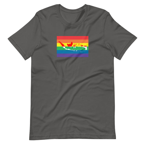 Indonesia LGBT Pride Flag Unisex t-shirt