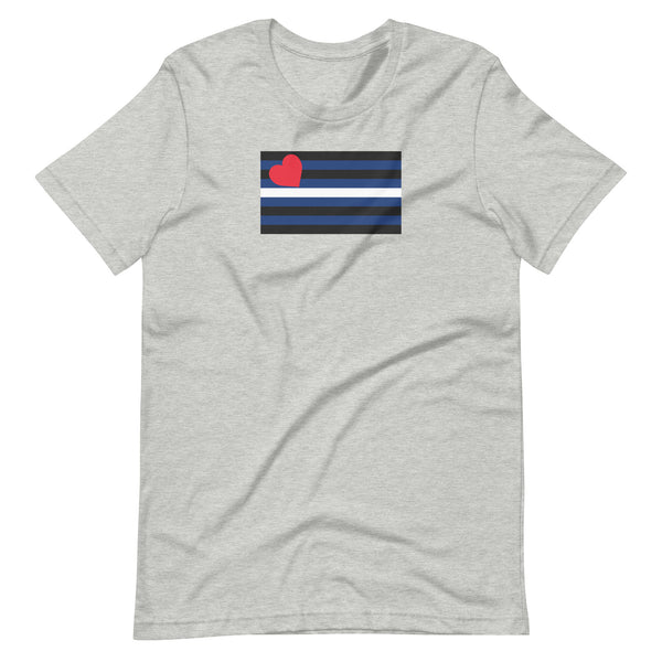 Leather Pride Flag Unisex T-Shirt | Sizes Up To 5XL