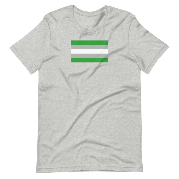 Gray romantic Flag Unisex t-shirt