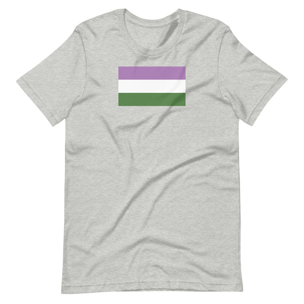 Genderqueer Flag Unisex t-shirt