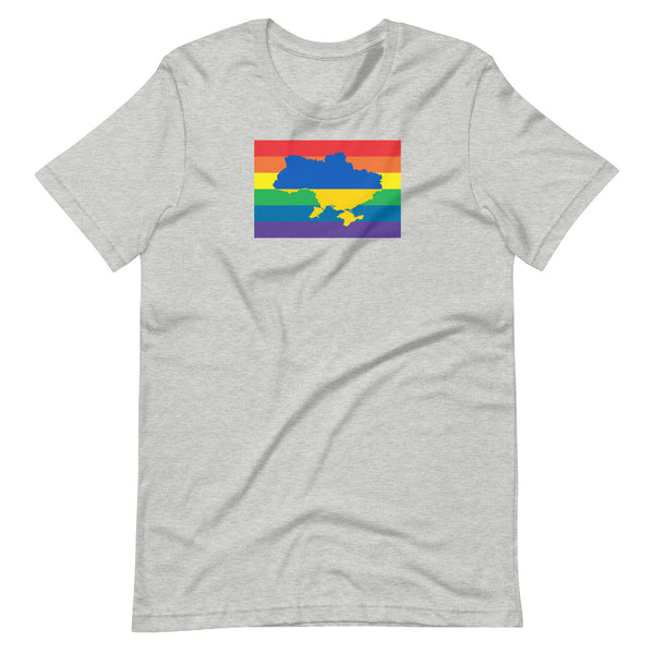 Ukraine LGBT Pride Flag Unisex t-shirt