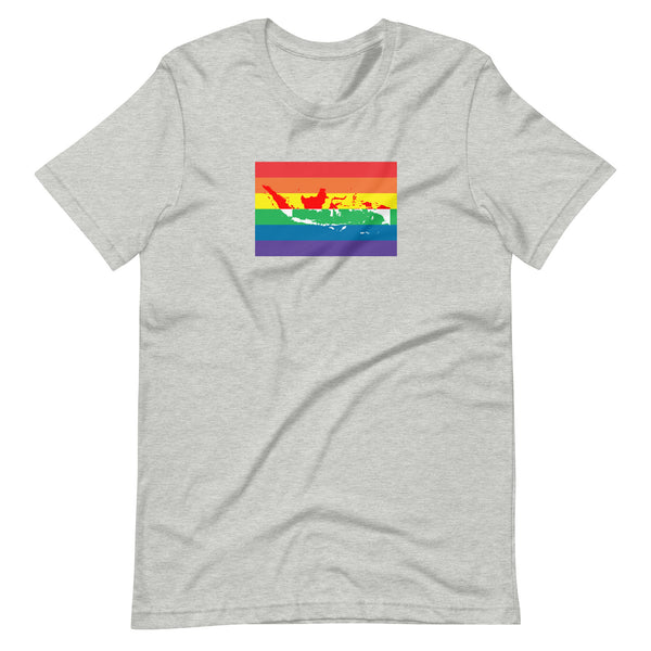 Indonesia LGBT Pride Flag Unisex t-shirt