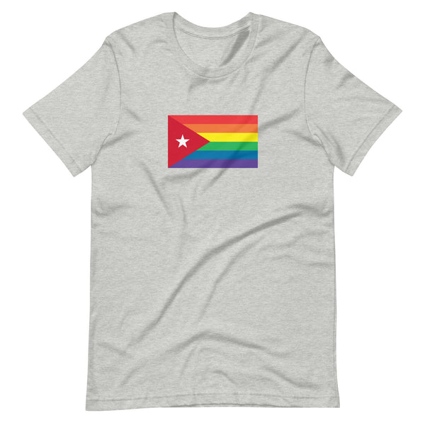 Cuba LGBT Pride Flag Unisex t-shirt