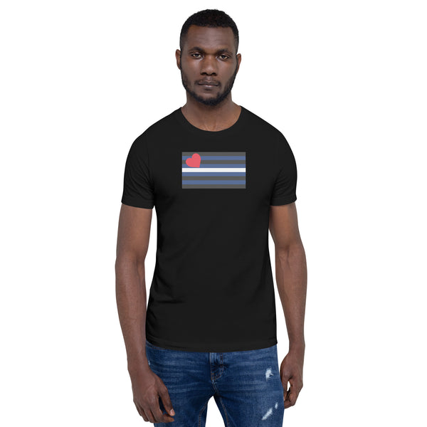 Leather Pride Flag Unisex T-Shirt | Sizes Up To 5XL