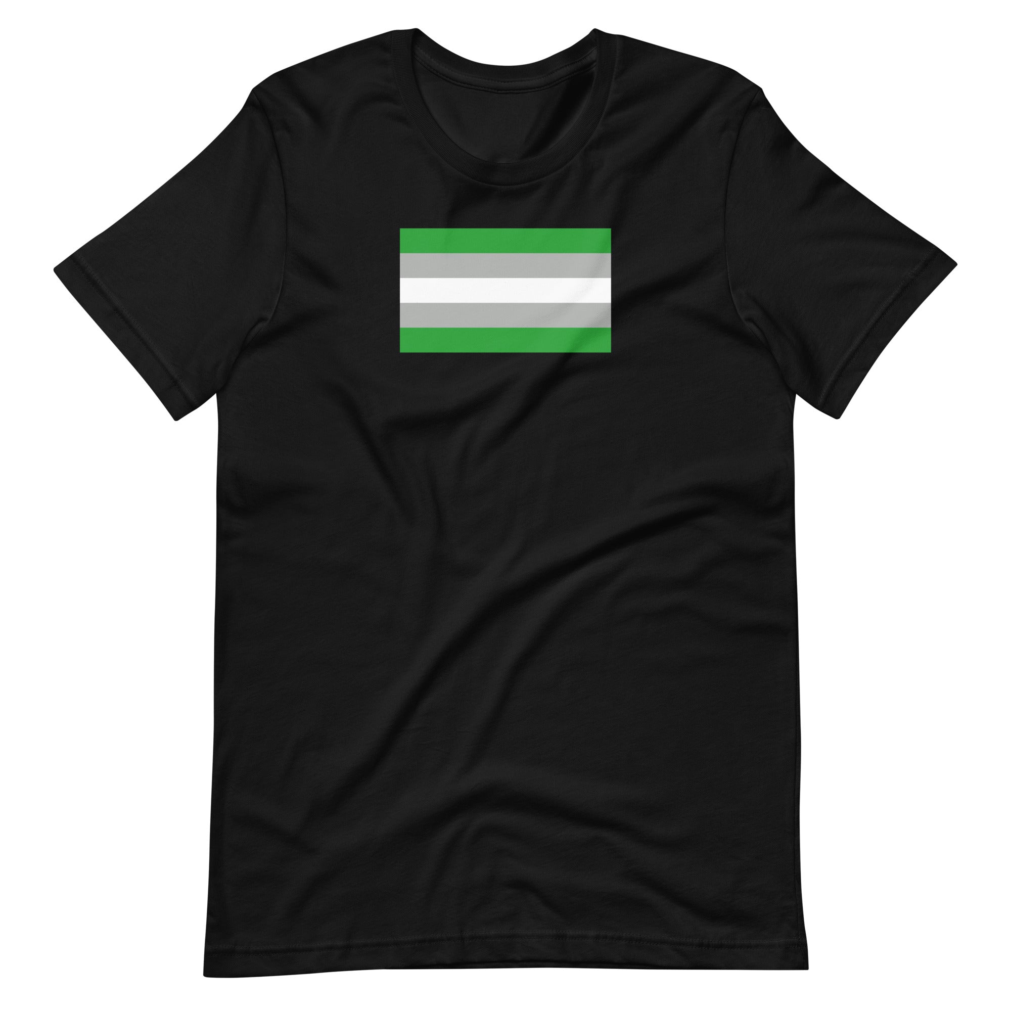 Gray romantic Flag Unisex t-shirt