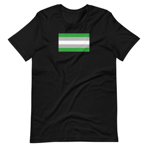 Gray romantic Flag Unisex t-shirt