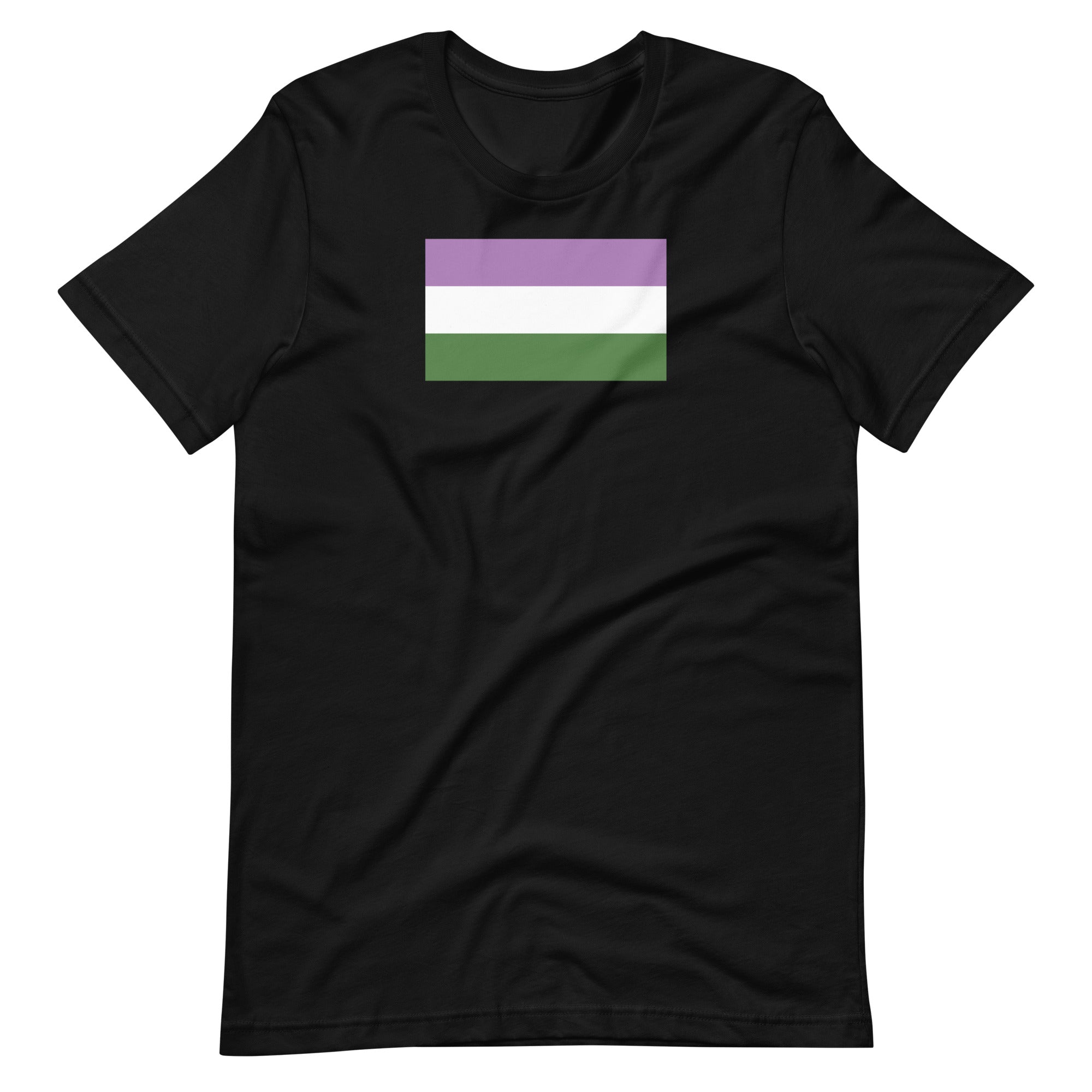 Genderqueer Flag Unisex t-shirt
