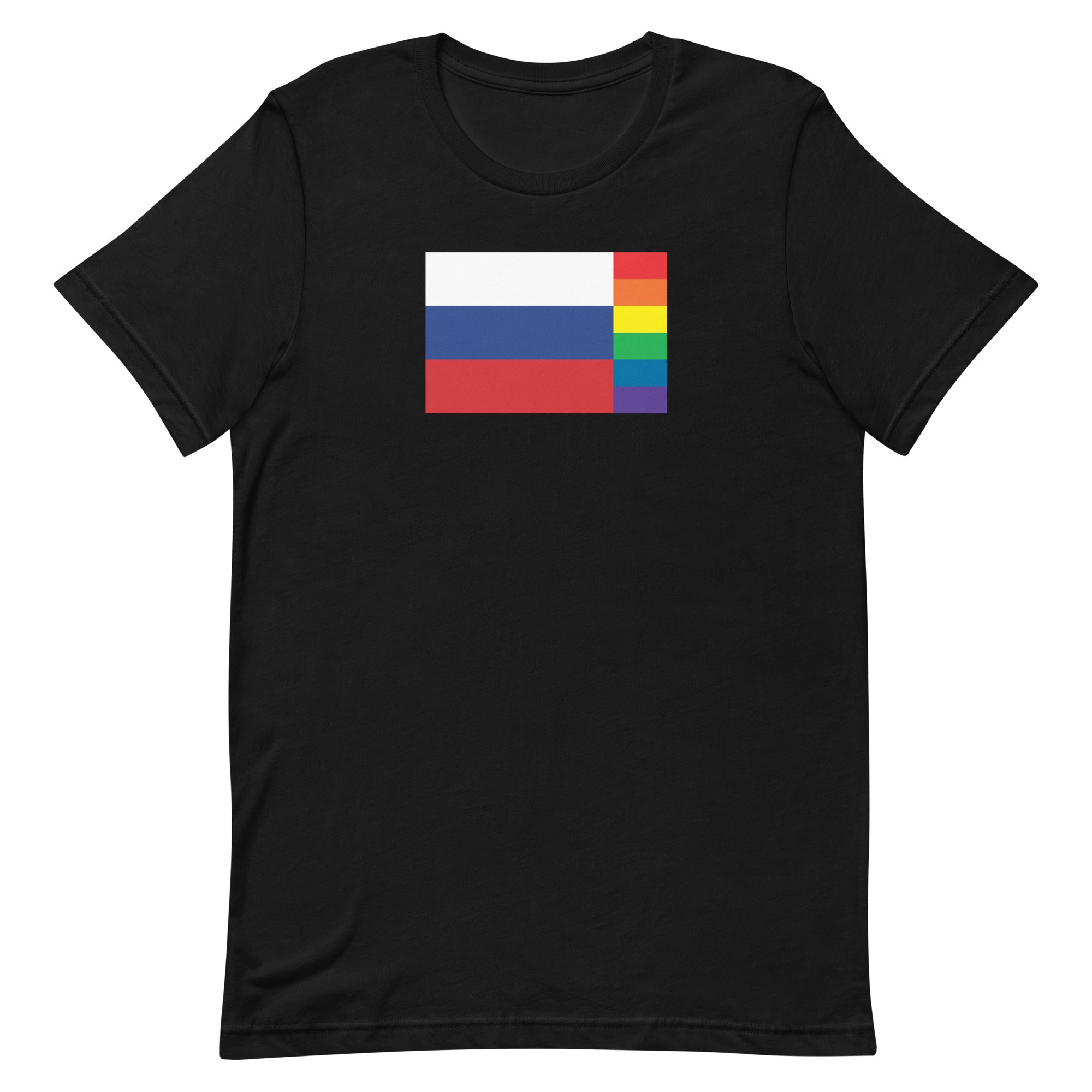 Russia LGBT Pride Flag Unisex t-shirt