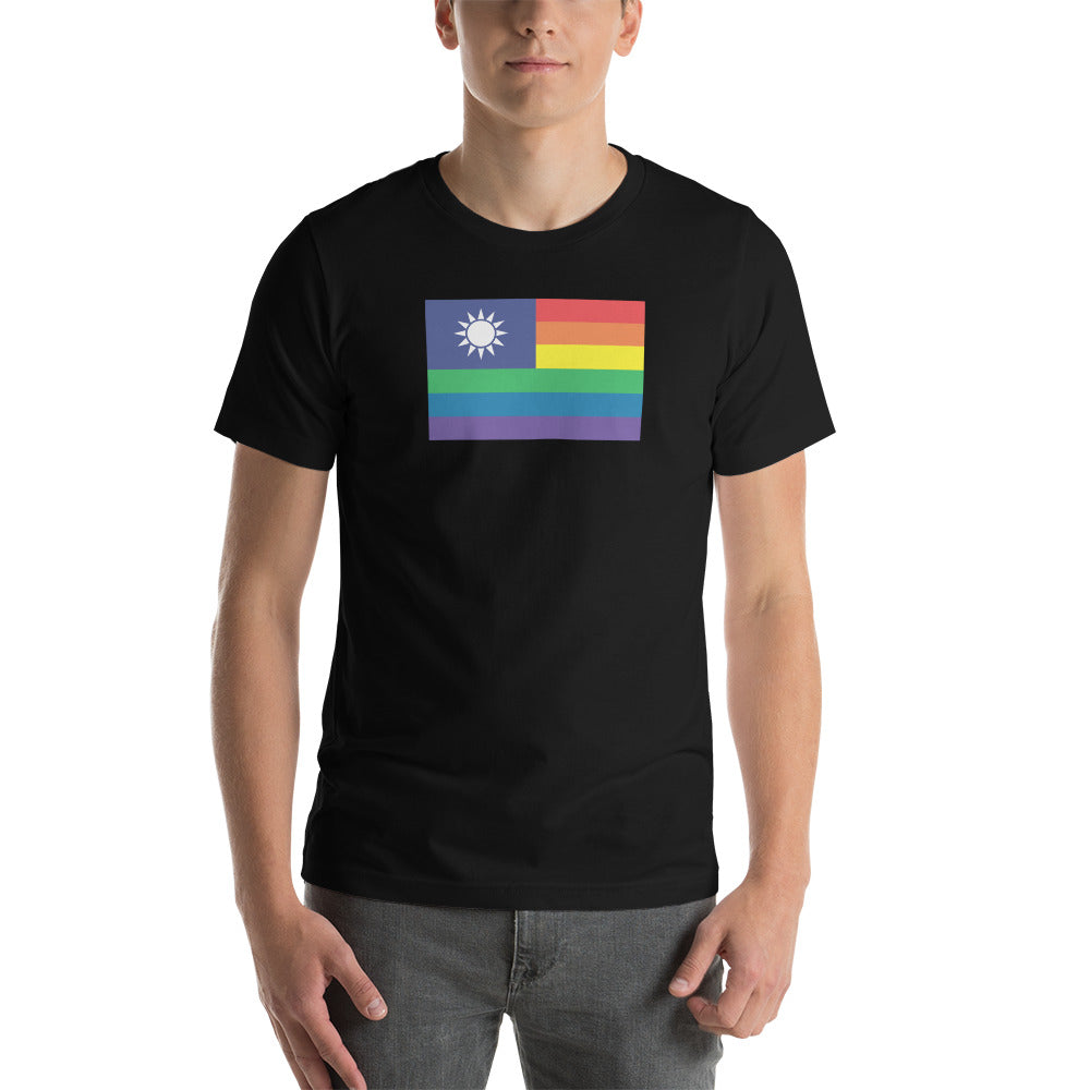 Taiwan LGBT Pride Flag Unisex t-shirt