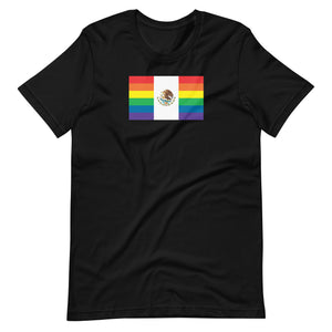 Mexico LGBT Pride Flag Unisex t-shirt