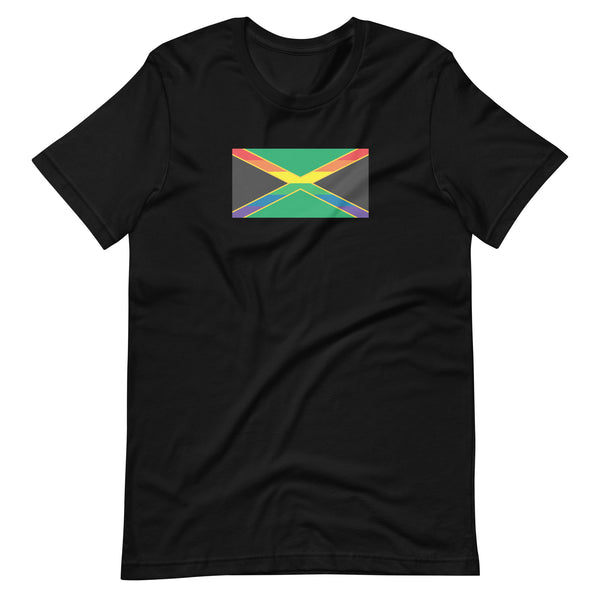 Jamaica LGBT Pride Flag Unisex t-shirt
