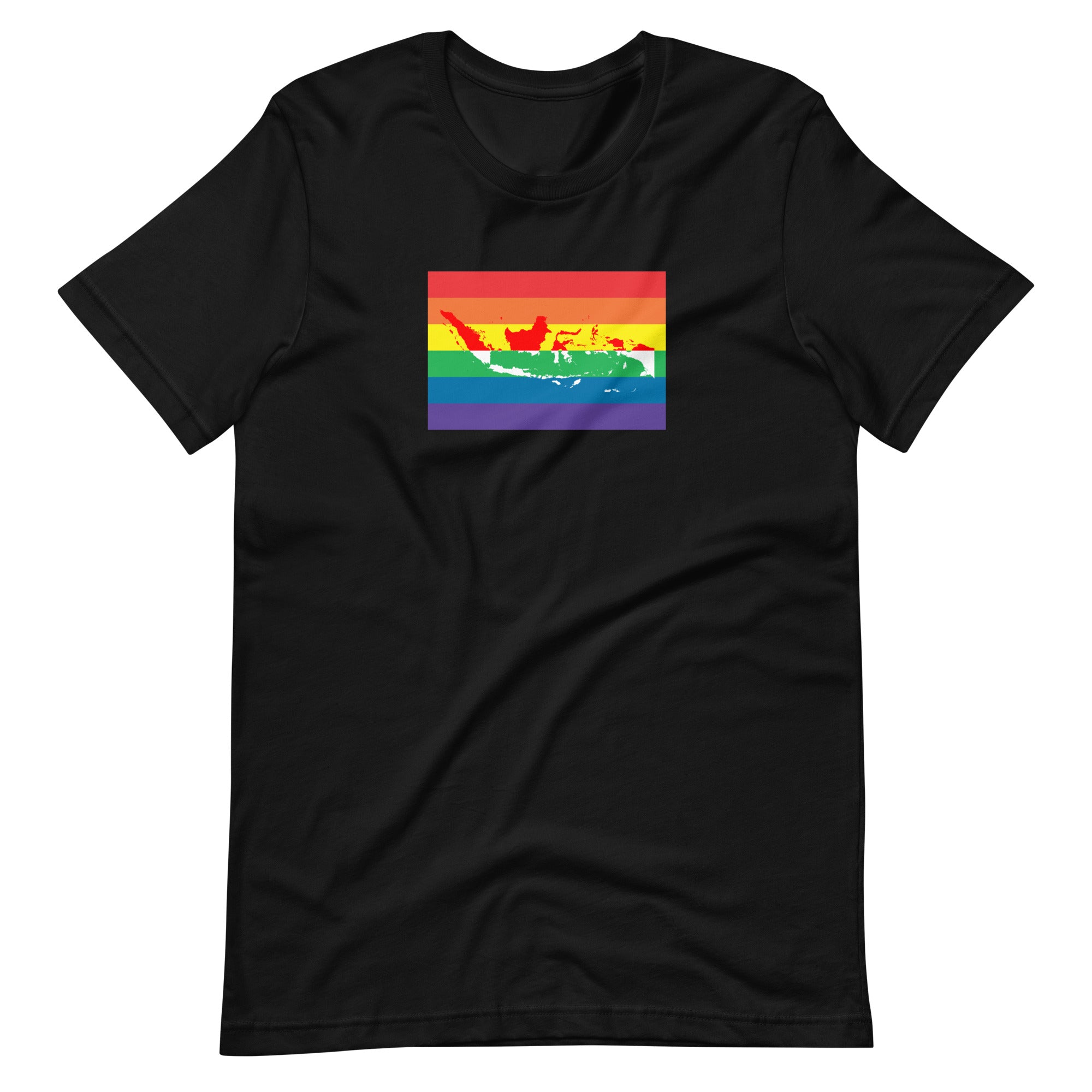 Indonesia LGBT Pride Flag Unisex t-shirt