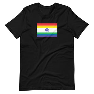 India LGBT Pride Flag Unisex t-shirt