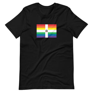 Dominican Republic LGBT Pride Flag Unisex t-shirt