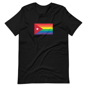Cuba LGBT Pride Flag Unisex t-shirt