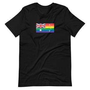 Australia LGBT Pride Flag Unisex t-shirt