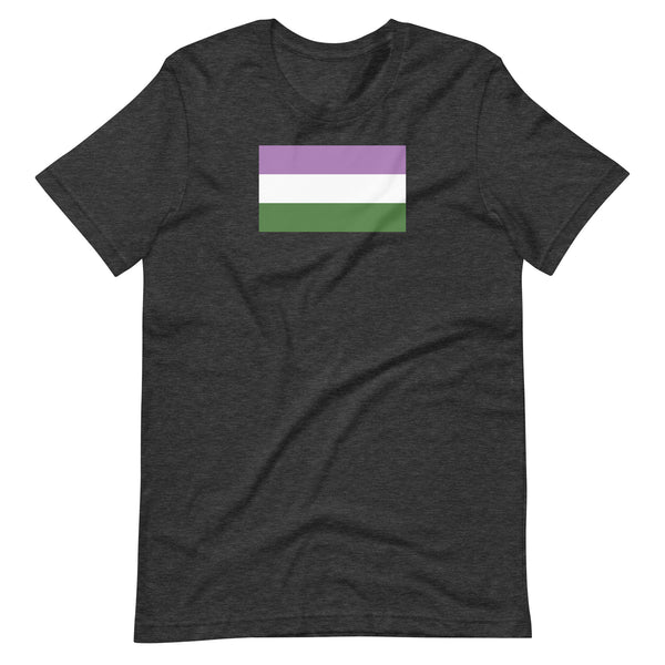 Genderqueer Flag Unisex t-shirt