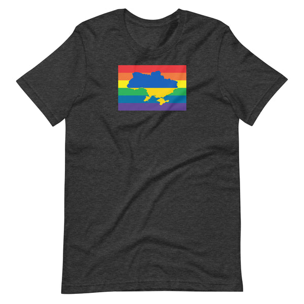 Ukraine LGBT Pride Flag Unisex t-shirt