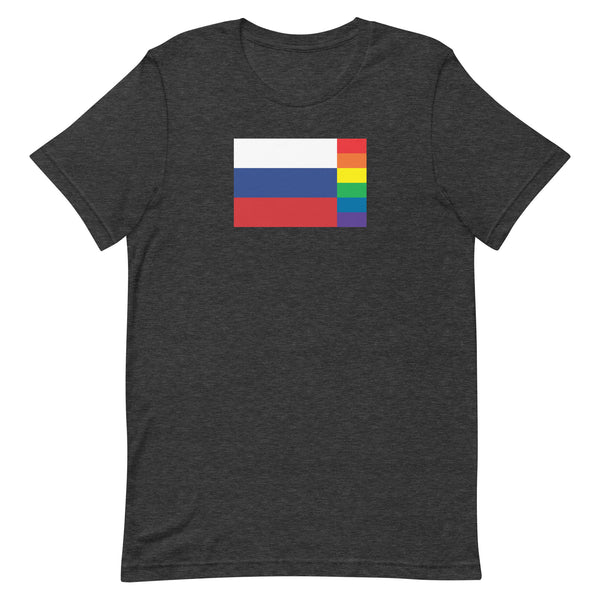Russia LGBT Pride Flag Unisex t-shirt