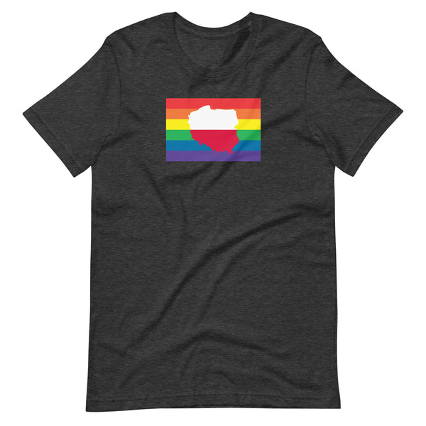 Poland LGBT Pride Flag Unisex t-shirt