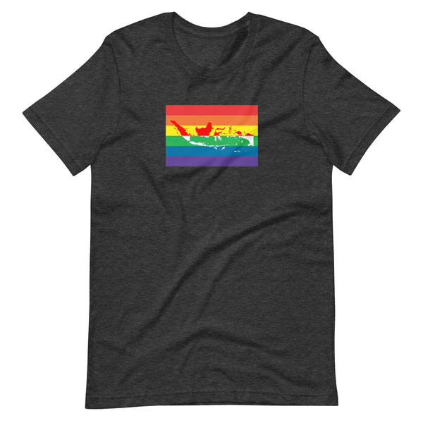 Indonesia LGBT Pride Flag Unisex t-shirt