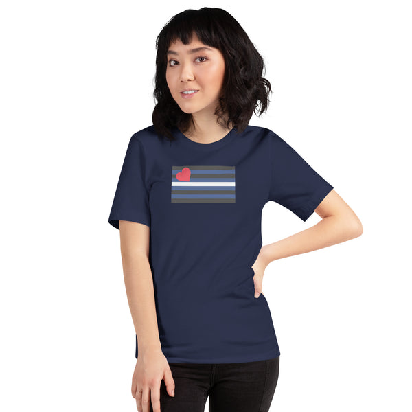 Leather Pride Flag Unisex T-Shirt | Sizes Up To 5XL