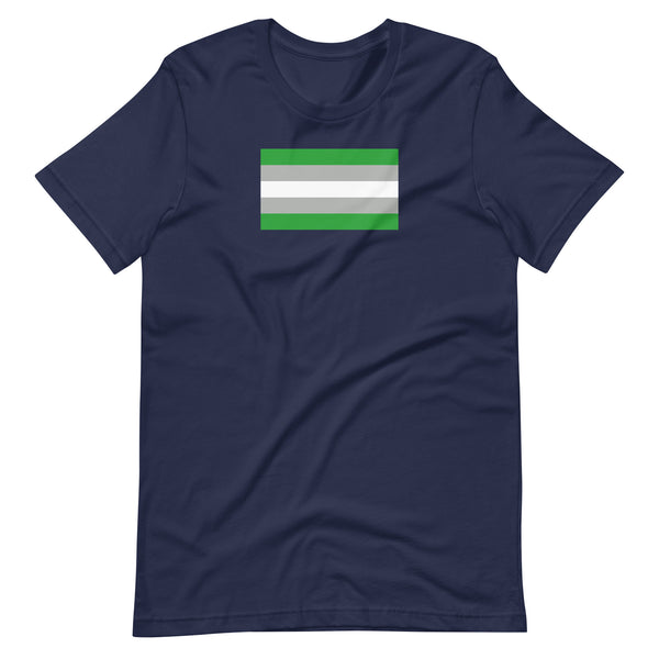 Gray romantic Flag Unisex t-shirt