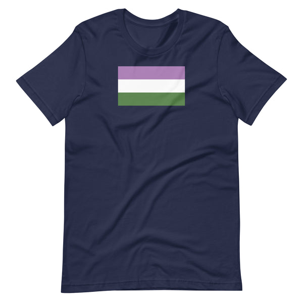 Genderqueer Flag Unisex t-shirt