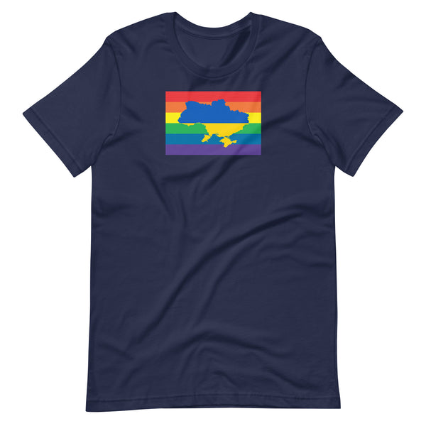 Ukraine LGBT Pride Flag Unisex t-shirt