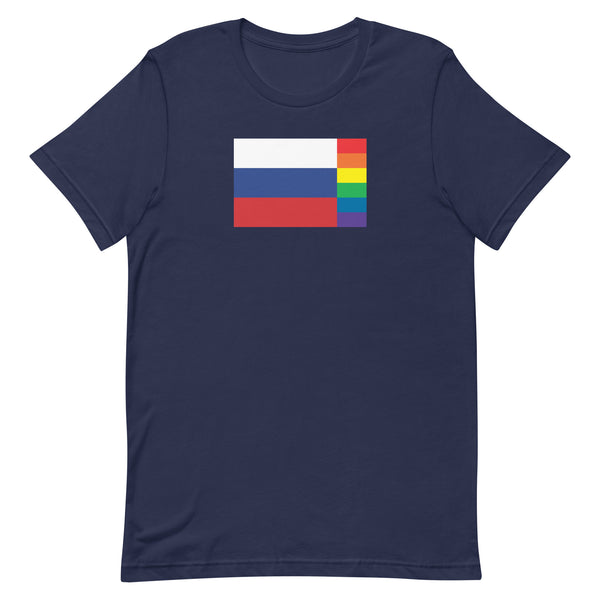 Russia LGBT Pride Flag Unisex t-shirt