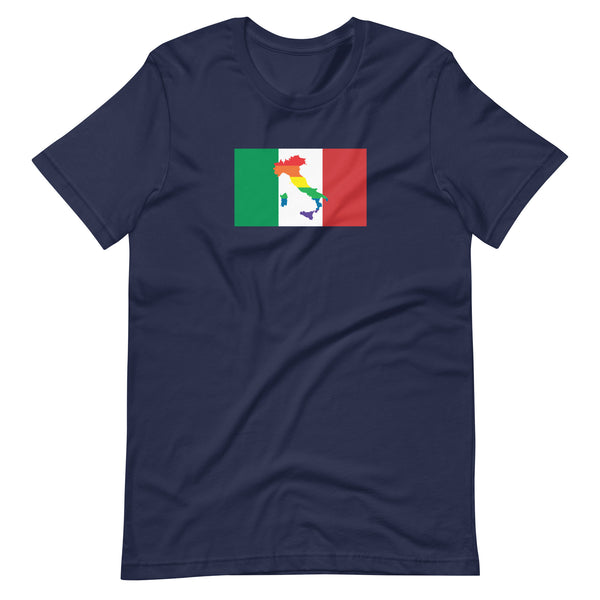 Italy LGBT Pride Flag Unisex t-shirt
