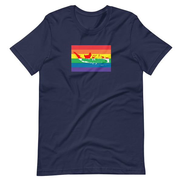 Indonesia LGBT Pride Flag Unisex t-shirt