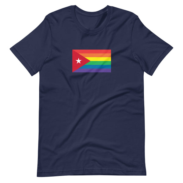 Cuba LGBT Pride Flag Unisex t-shirt