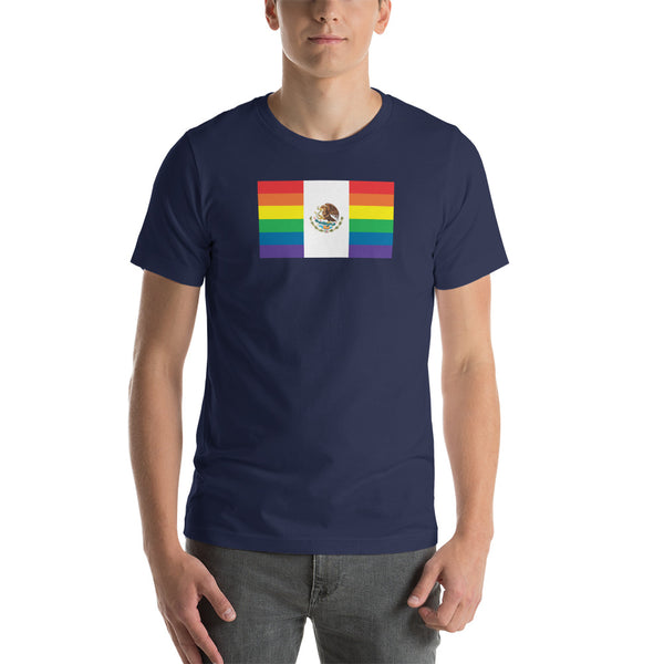 Mexico LGBT Pride Flag Unisex t-shirt