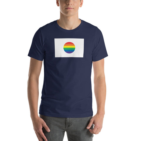 Japan LGBT Pride Flag Unisex t-shirt