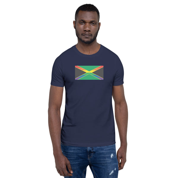Jamaica LGBT Pride Flag Unisex t-shirt