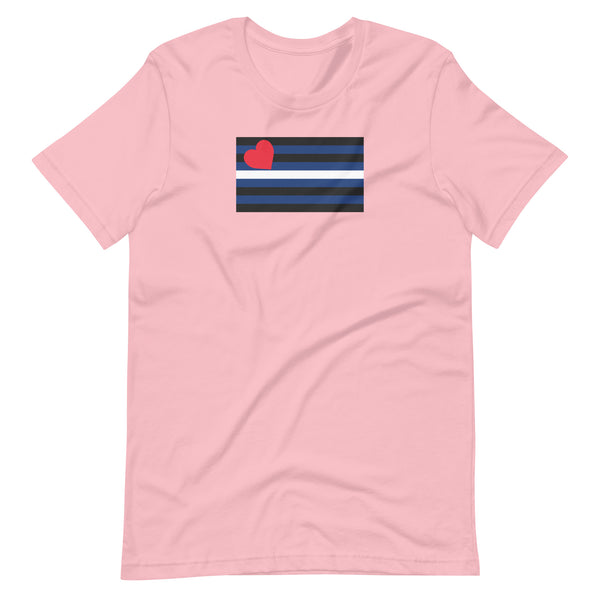 Leather Pride Flag Unisex T-Shirt | Sizes Up To 5XL