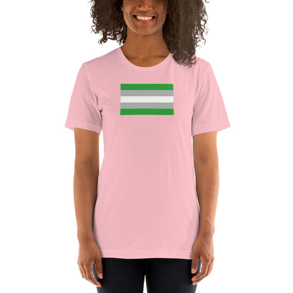 Gray romantic Flag Unisex t-shirt