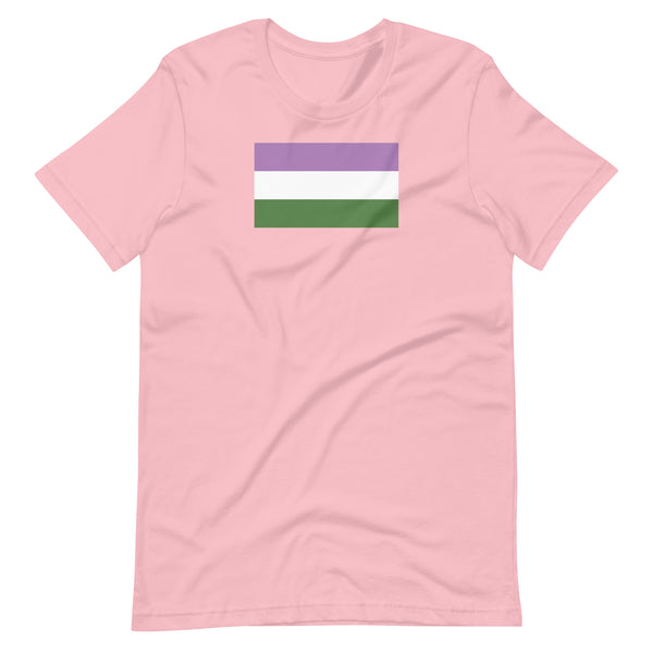 Genderqueer Flag Unisex t-shirt